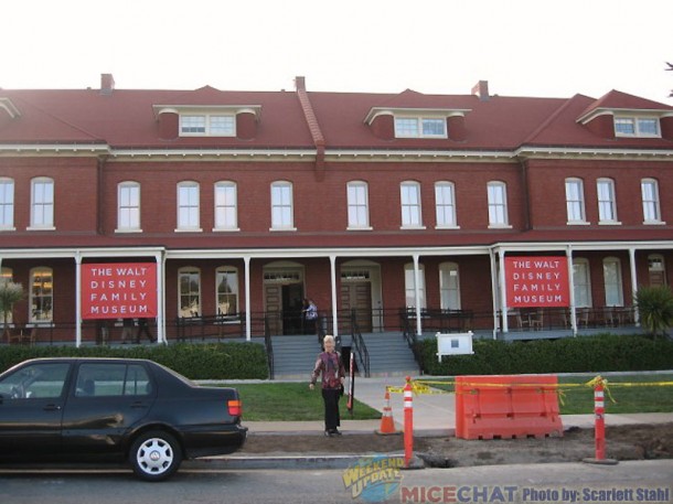 The outward of a Walt Disney Family Museum in a Presidio in San Francisco.